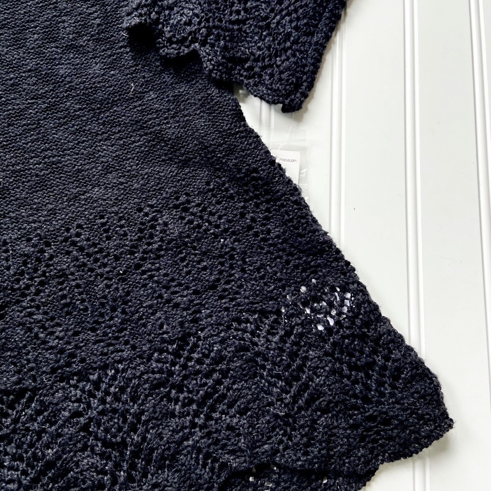 •Style & Co• eyelet trim sweater - Picture 2 of 5